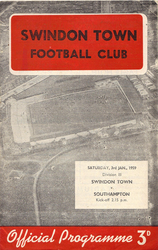 <b>Saturday, January 3, 1959</b><br />vs. Southampton (Home)